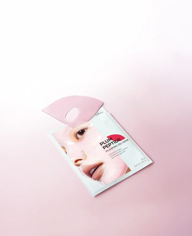 [Isntree] Plum Peptide Plumping Gel Mask 30g*4ea