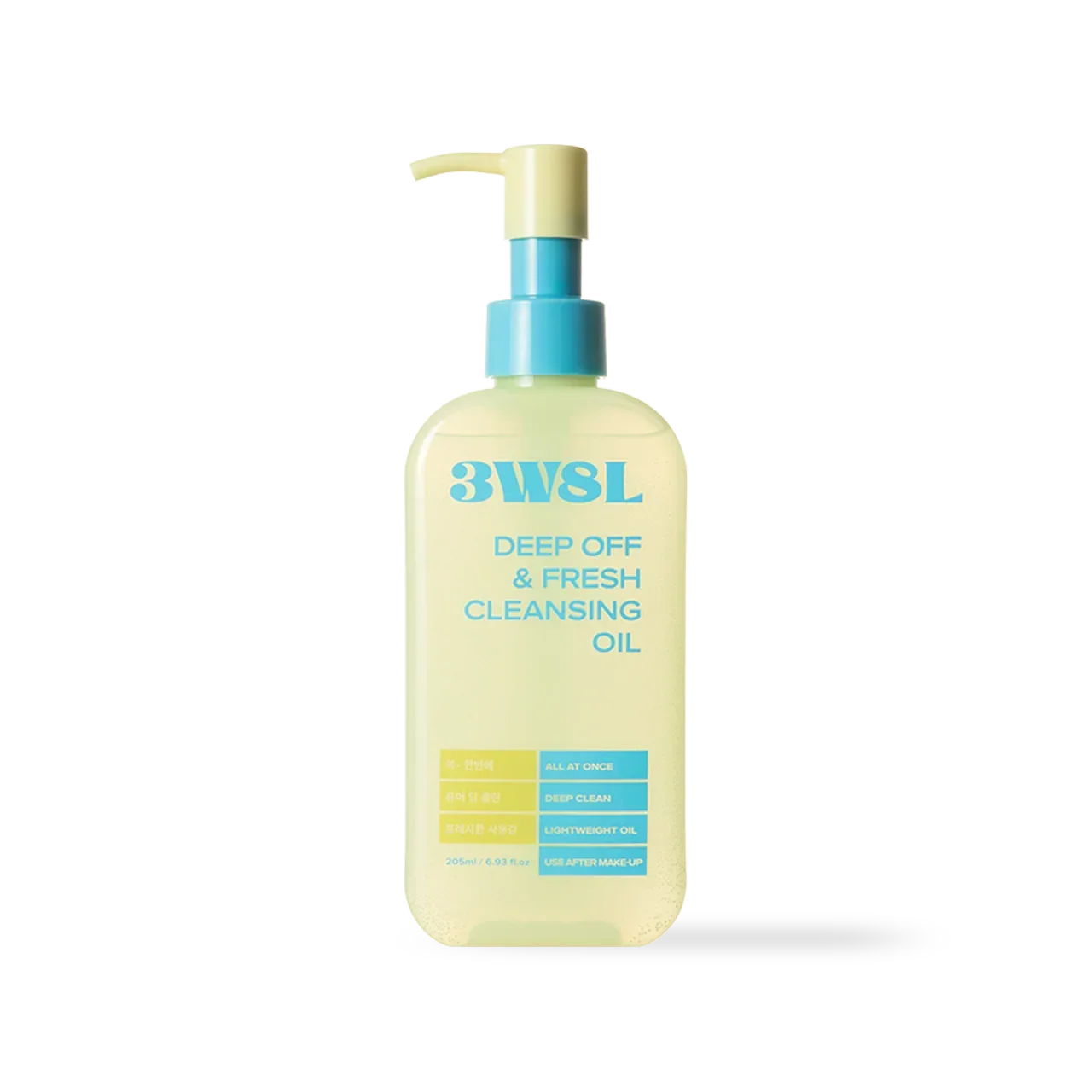[3W8L] Deep Off & Fresh Cleansing Oil 205ml