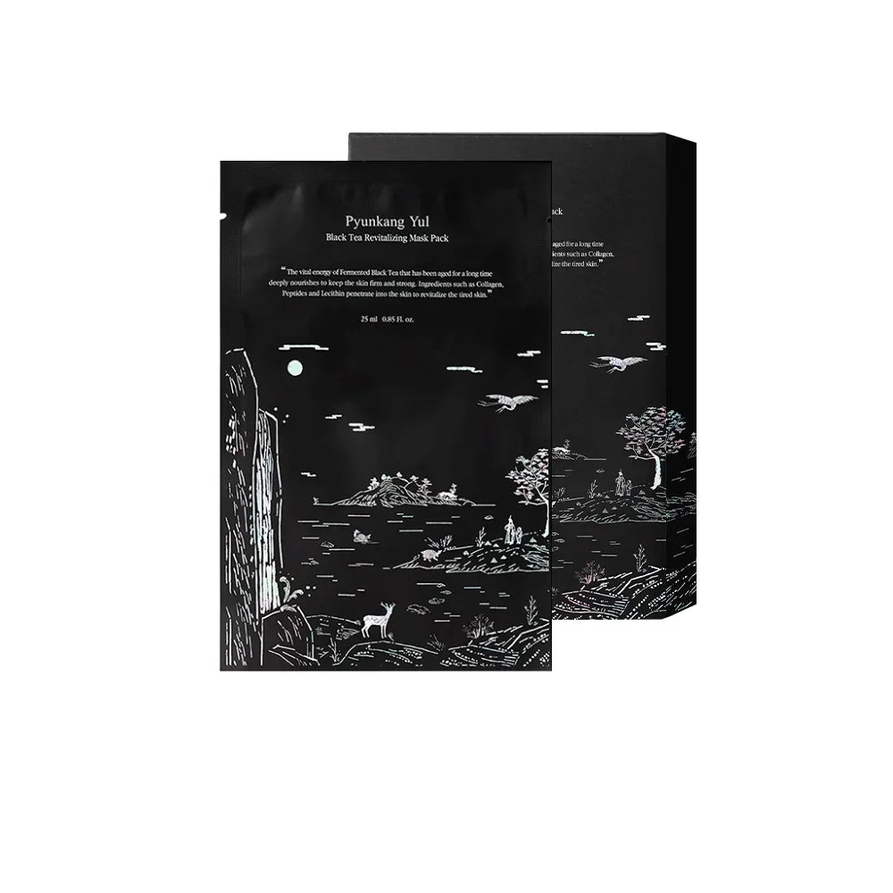 [PyunkangYul] Black Tea Revitalizing Mask Pack 25ml*10ea