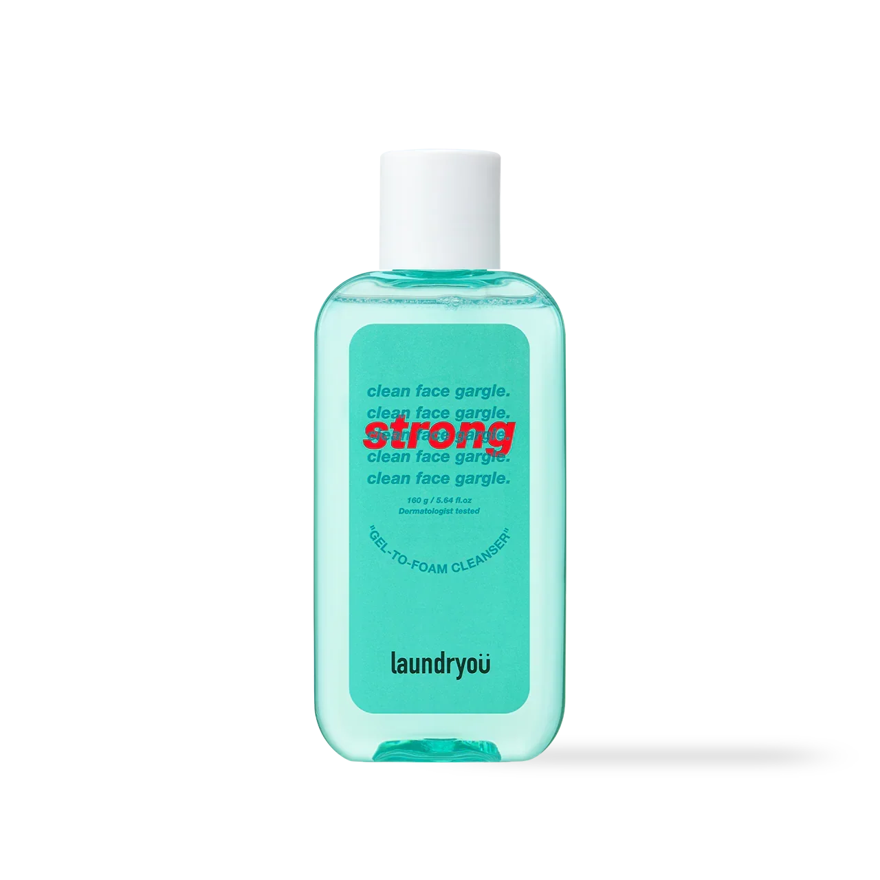 [Laundryou] Clean Face Gargle Gel-to-Foam Cleanser Strong 160g