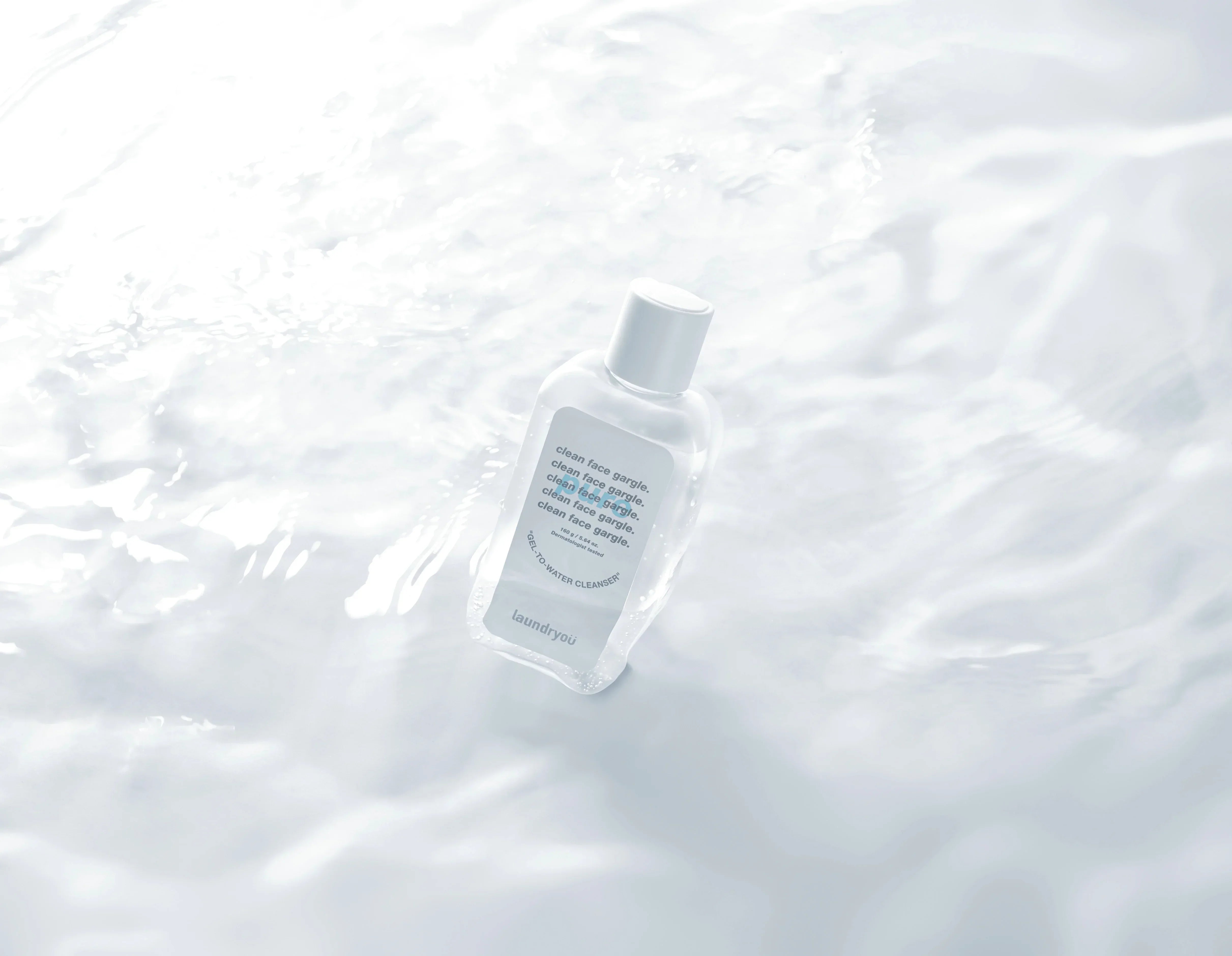 [Laundryou] Clean Face Gargle Gel-to-Foam Cleanser PURE 160g