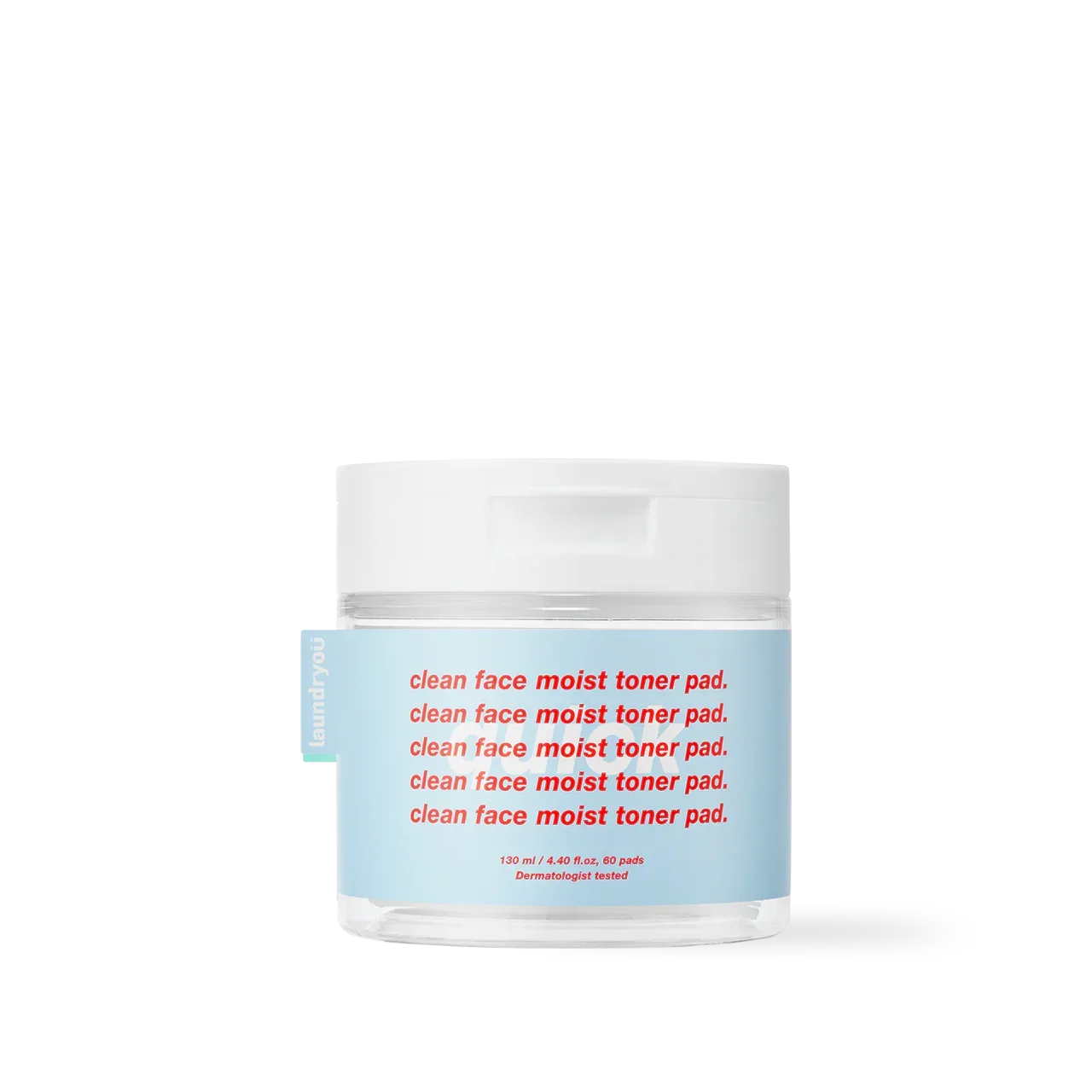 [Laundryou] Clean Face Moist Toner Pad Quick 60pcs