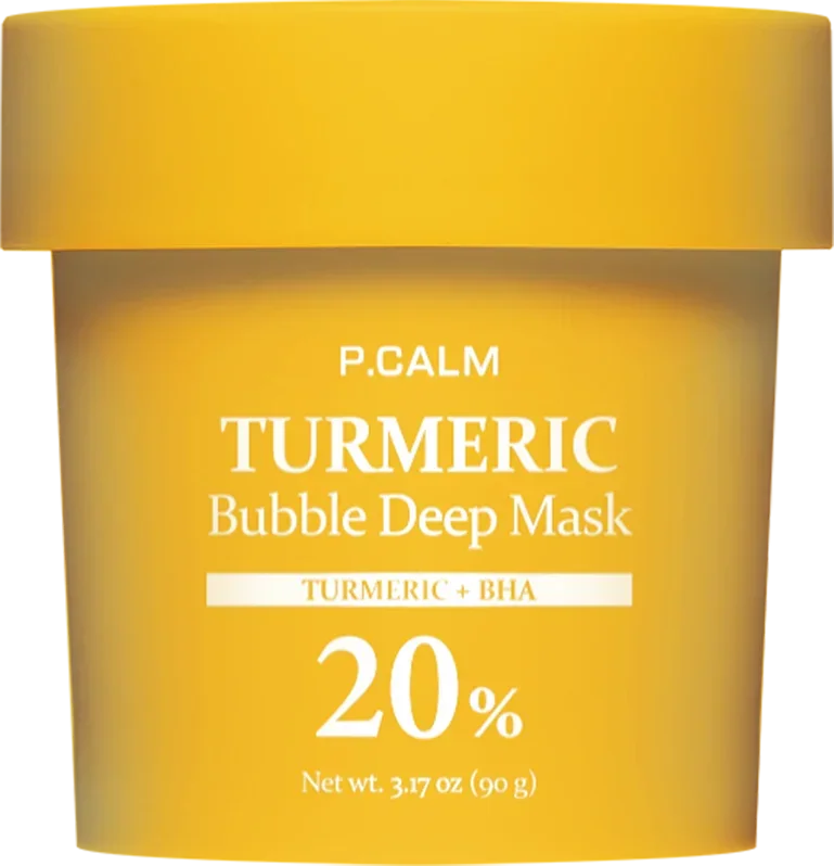 [P.CALM] TURMERIC Bubble Deep Mask 90g