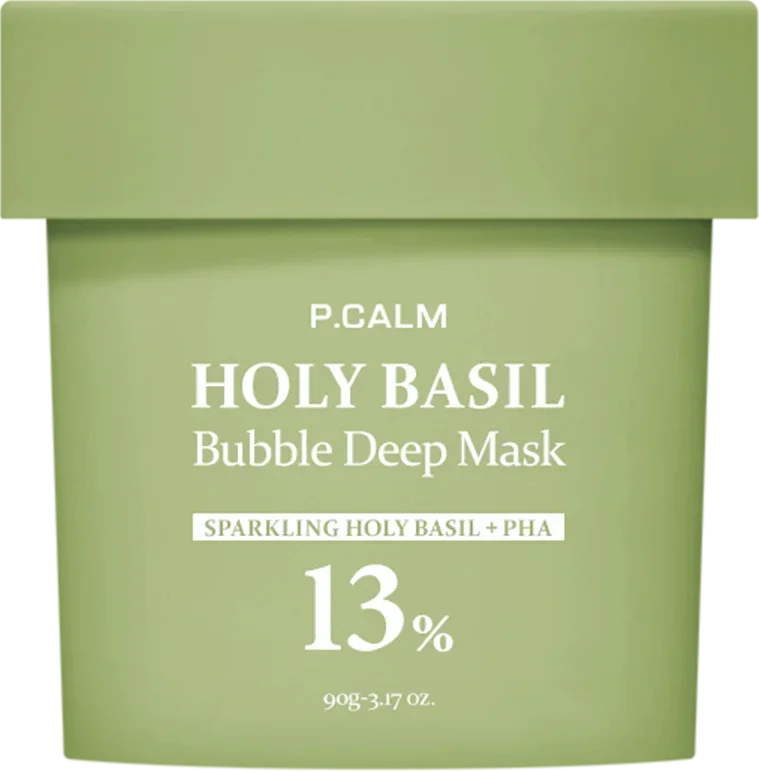 [P.CALM] Holy Basil Bubble Deep Mask 90g