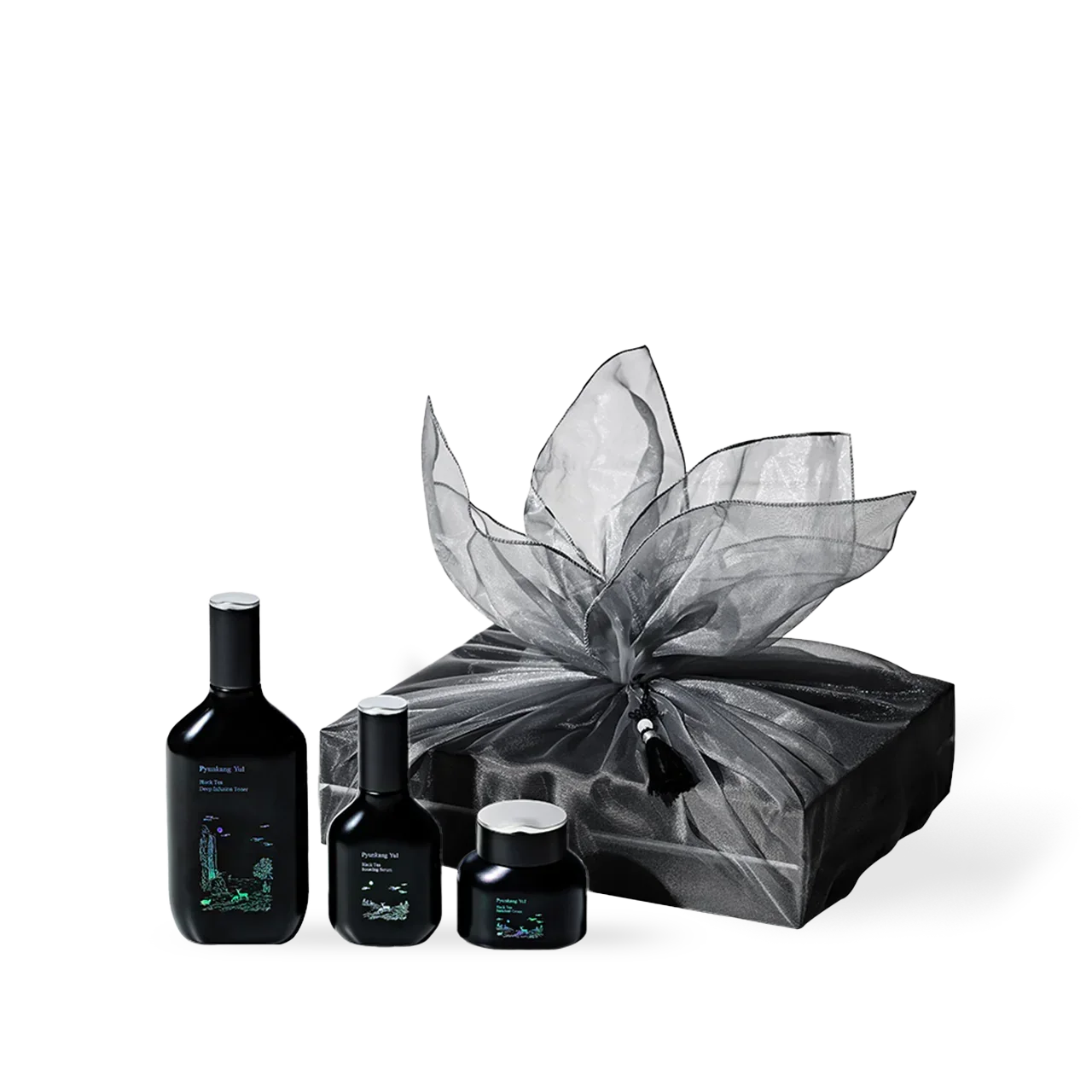 [PyunkangYul] Black Tea Line Gift Set 130ml+45ml+60ml