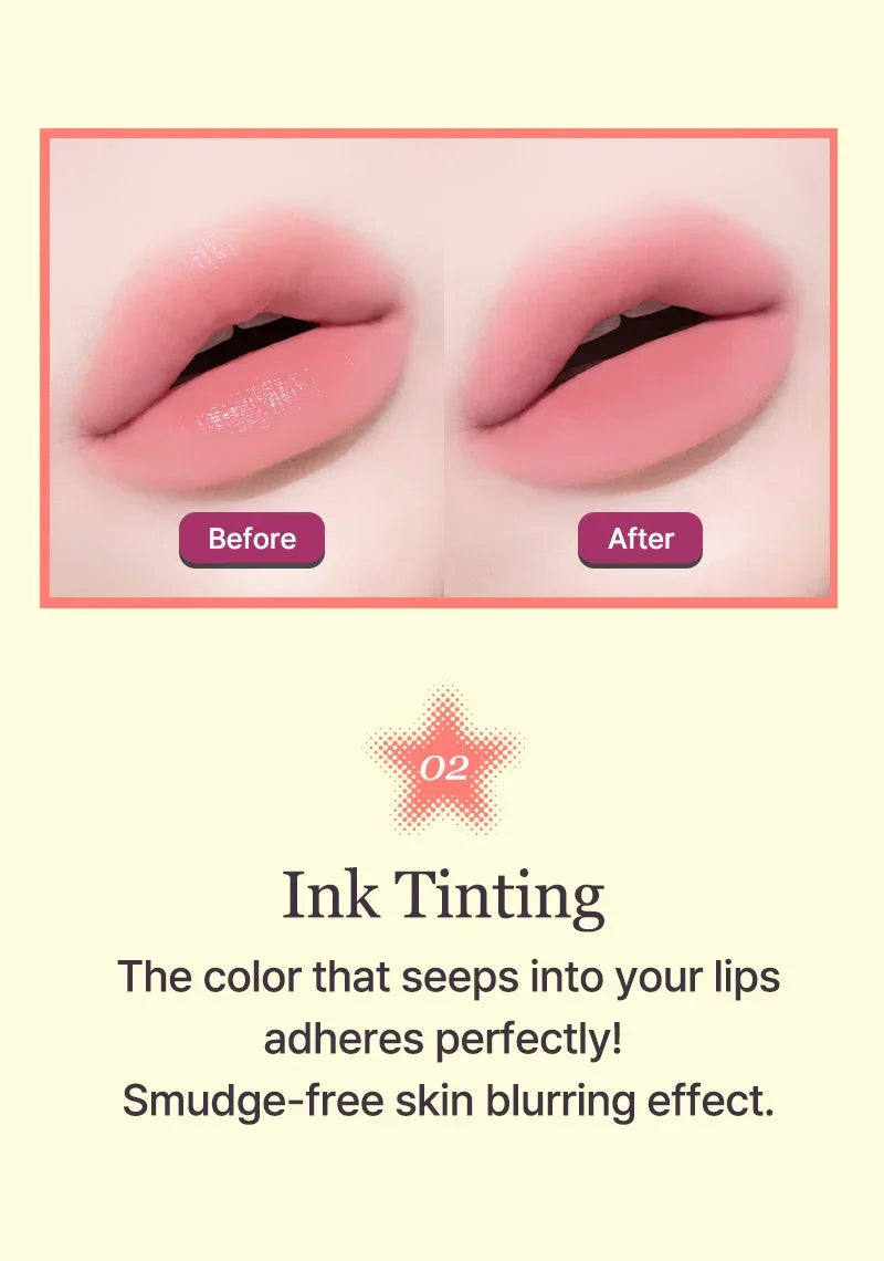 [Tiptoe] Blurlet Sorbet Tint 4ml - 6 Colors