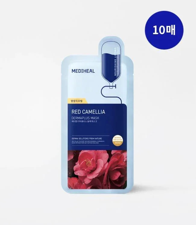 [Mediheal] Derma Plus Camellia Mask 10ea