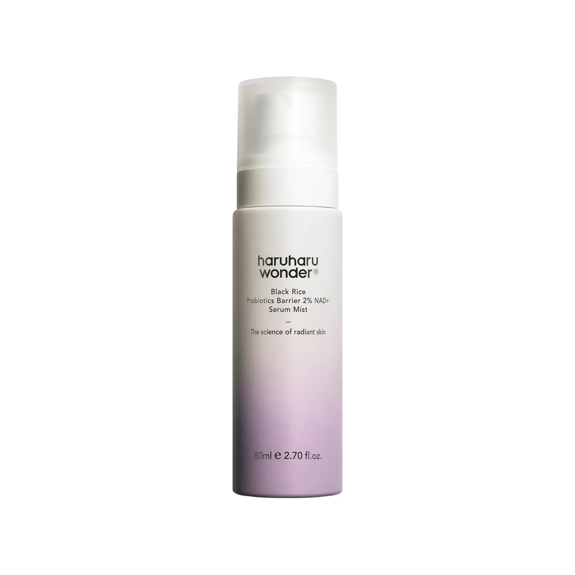 [haruharuwonder] Black Rice Probiotics Barrier 2% NAD + Serum Mist 80ml