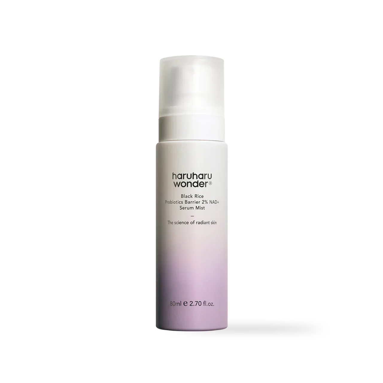 [haruharuwonder] Black Rice Probiotics Barrier 2% NAD + Serum Mist 80ml