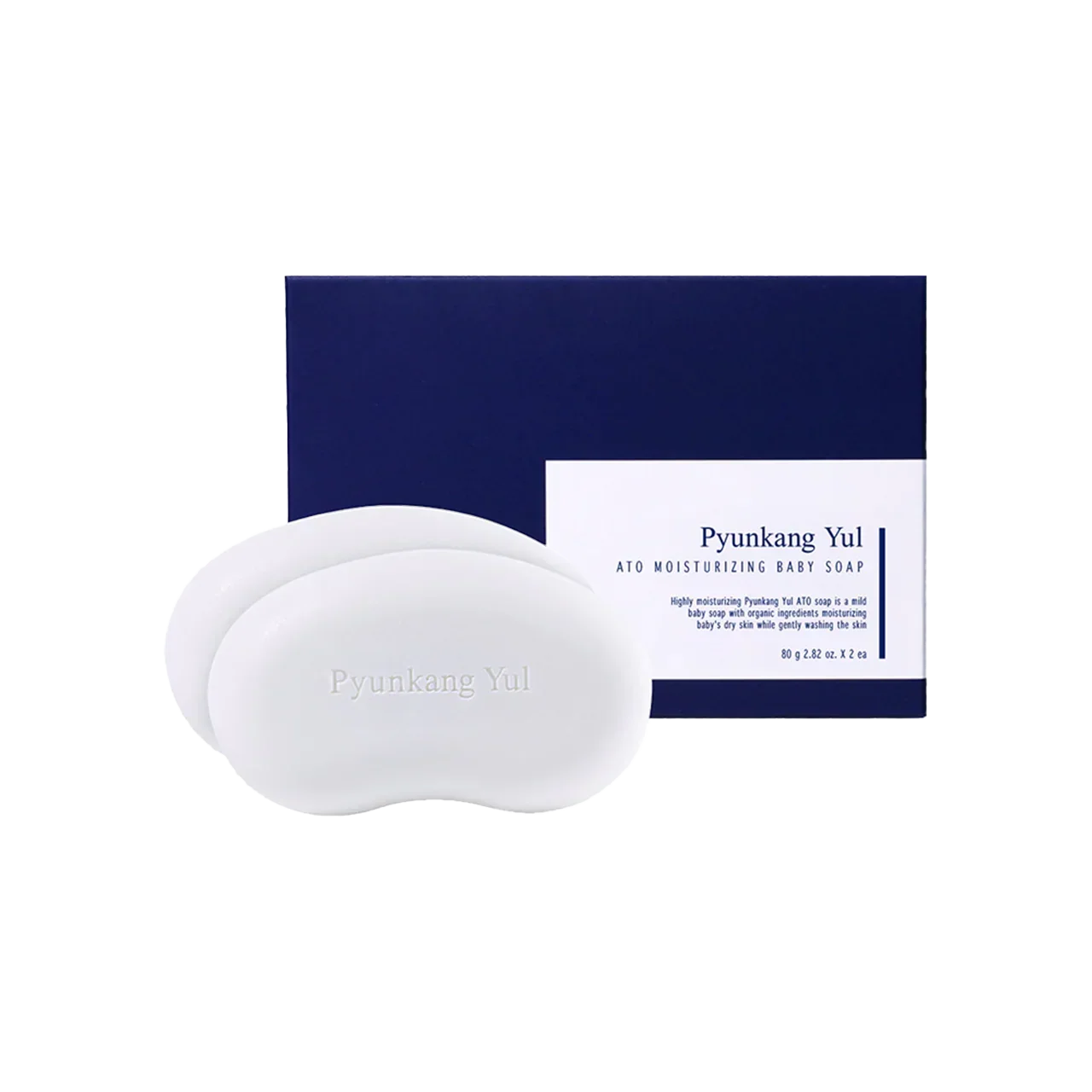 [PyunkangYul] ATO Moisturizing Baby Soap 80g*2