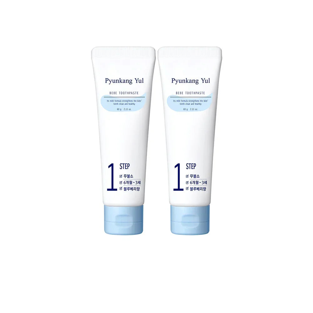 [PyunkangYul] Bebe Toothpaste (Blueberry) 60g*2