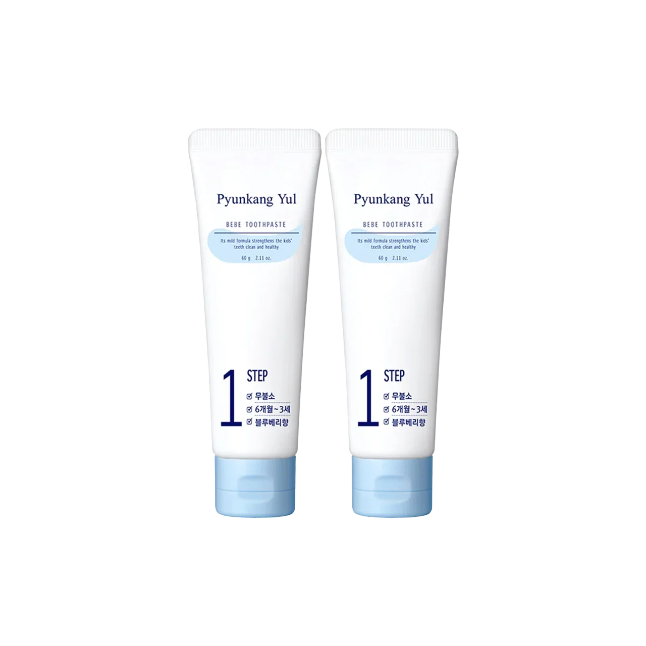 [PyunkangYul] Bebe Toothpaste (Blueberry) 60g*2