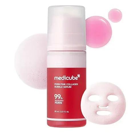 [Medicube] PDRN Pink Collagen Bubble Serum 95ml