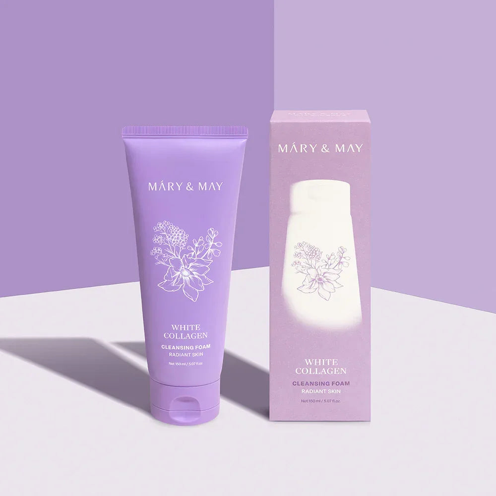 [Mary&May] White Collagen Cleansing Foam 150ml