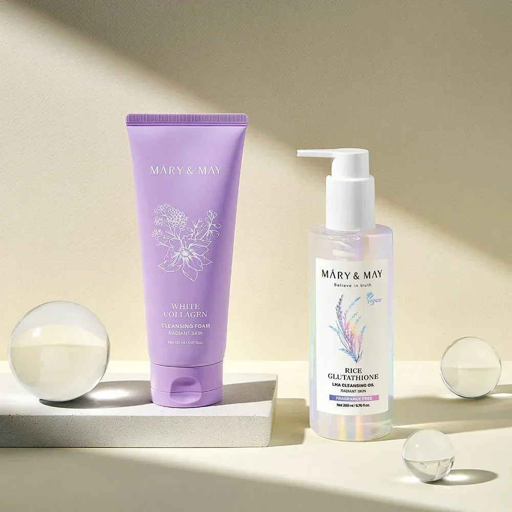 [Mary&May] White Collagen Cleansing Foam 150ml