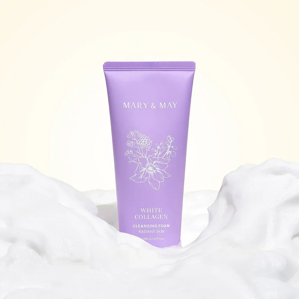 [Mary&May] White Collagen Cleansing Foam 150ml