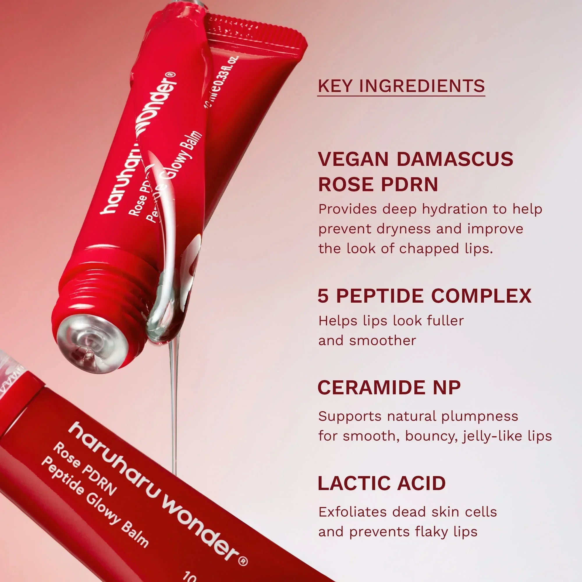 [haruharuwonder] Rose PDRN Peptide Glowy Balm 10ml