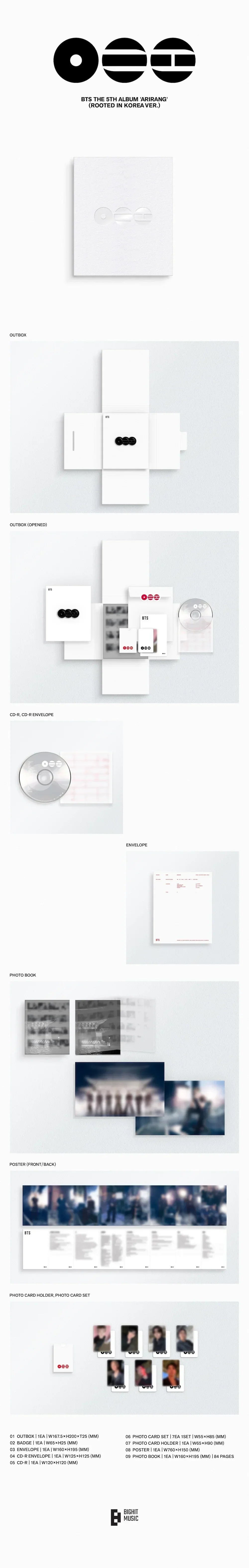 [BTS] BTS ARIRANG + ARIRANG (Living Legend Ver.) (SET)