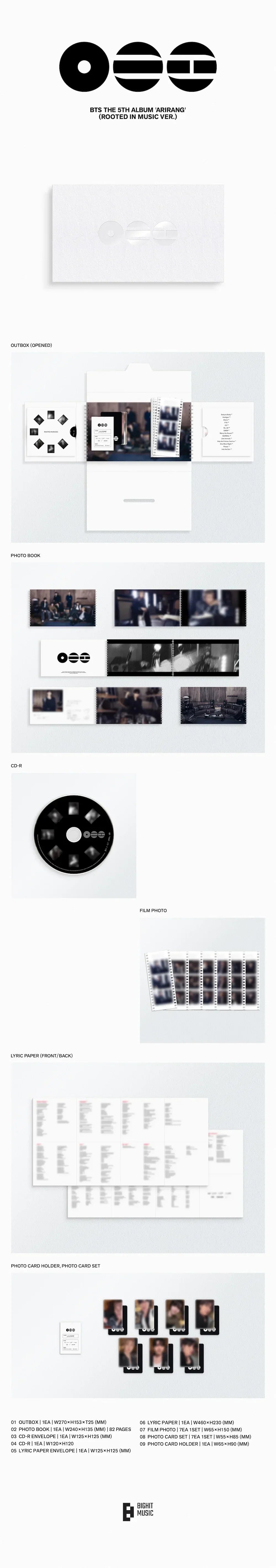 [BTS] BTS ARIRANG + ARIRANG (Living Legend Ver.) (SET)