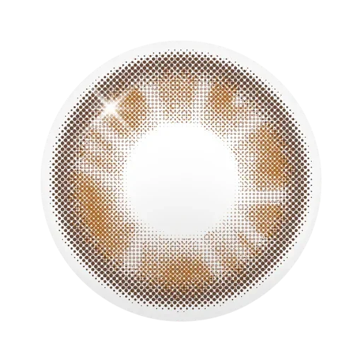 [Qrsessed] 1 Day Colored Contact Lens - Doll Choco 0.00 (10 pcs)