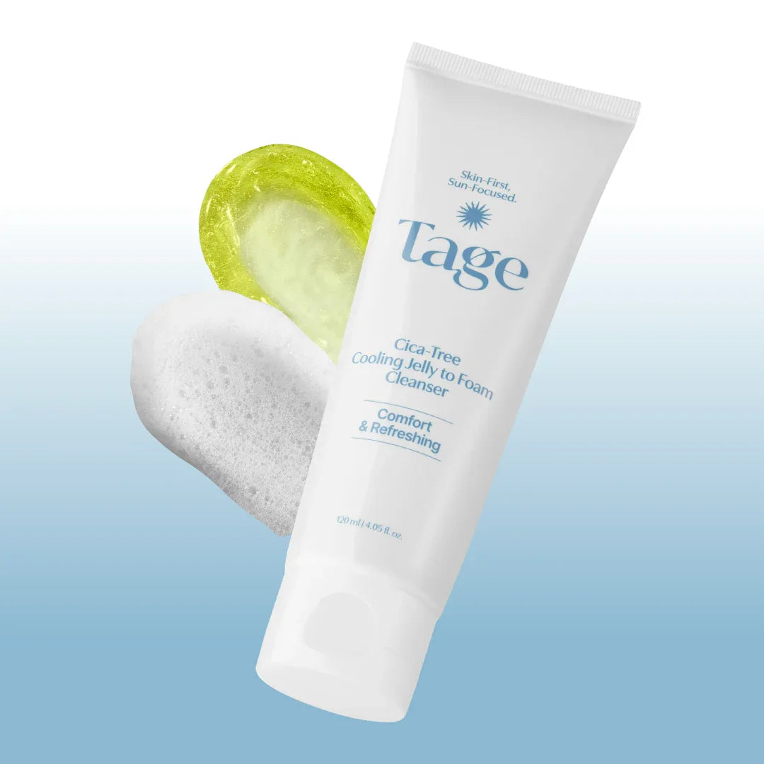 [Tage] Cica-Tree Cooling Jelly to Foam Cleanser 120ml