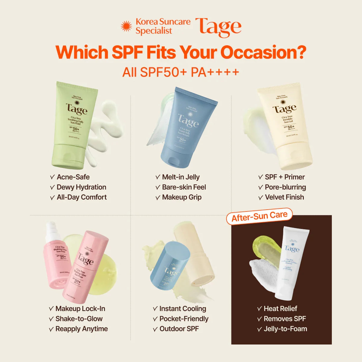 [Tage] Cica-Tree Shaking Glow Sun Fixer 50ml