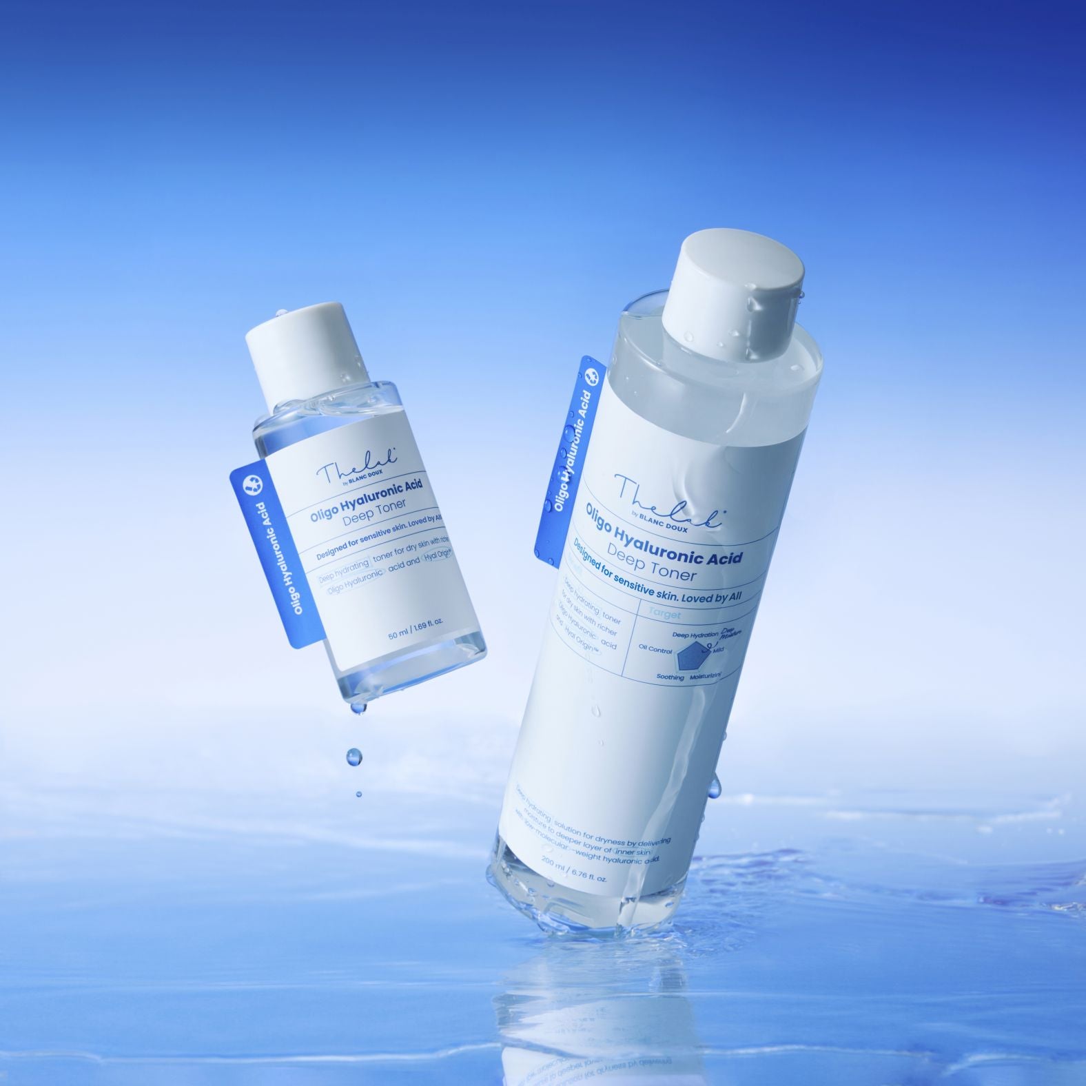[THE LAB by BLANC DOUX] Oligo Hyaluronic Acid Deep Toner - 3 Size