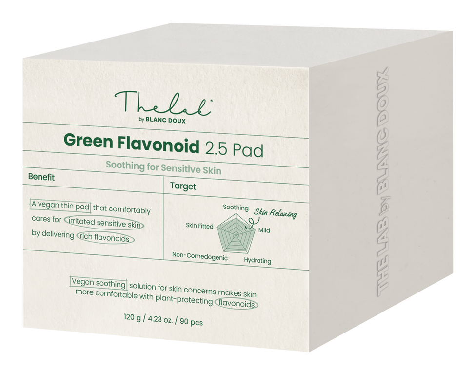 [THE LAB By BLANC DOUX] Green Flavonoid™ 2.5 Pad 120g (90p)