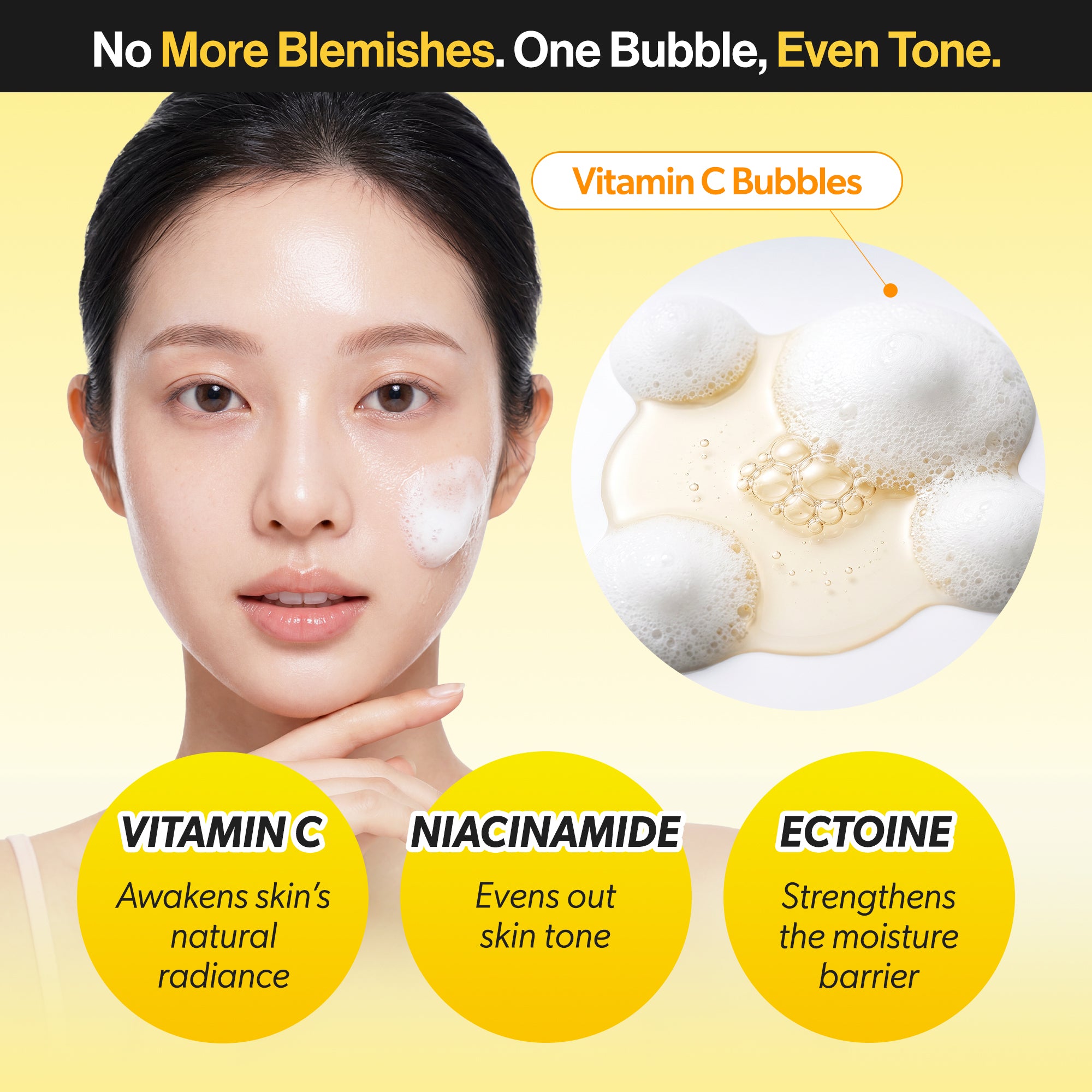 [Omitted] Vita C Niacinamide 5% Bubble-Shot Ampoule 90ml