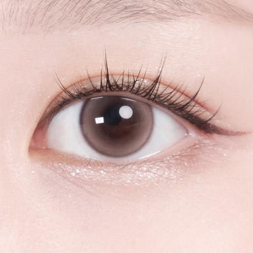 [Rom’u] 1 Day Colored Contact Lens - Mottle Peach 0.00 (10 pcs)