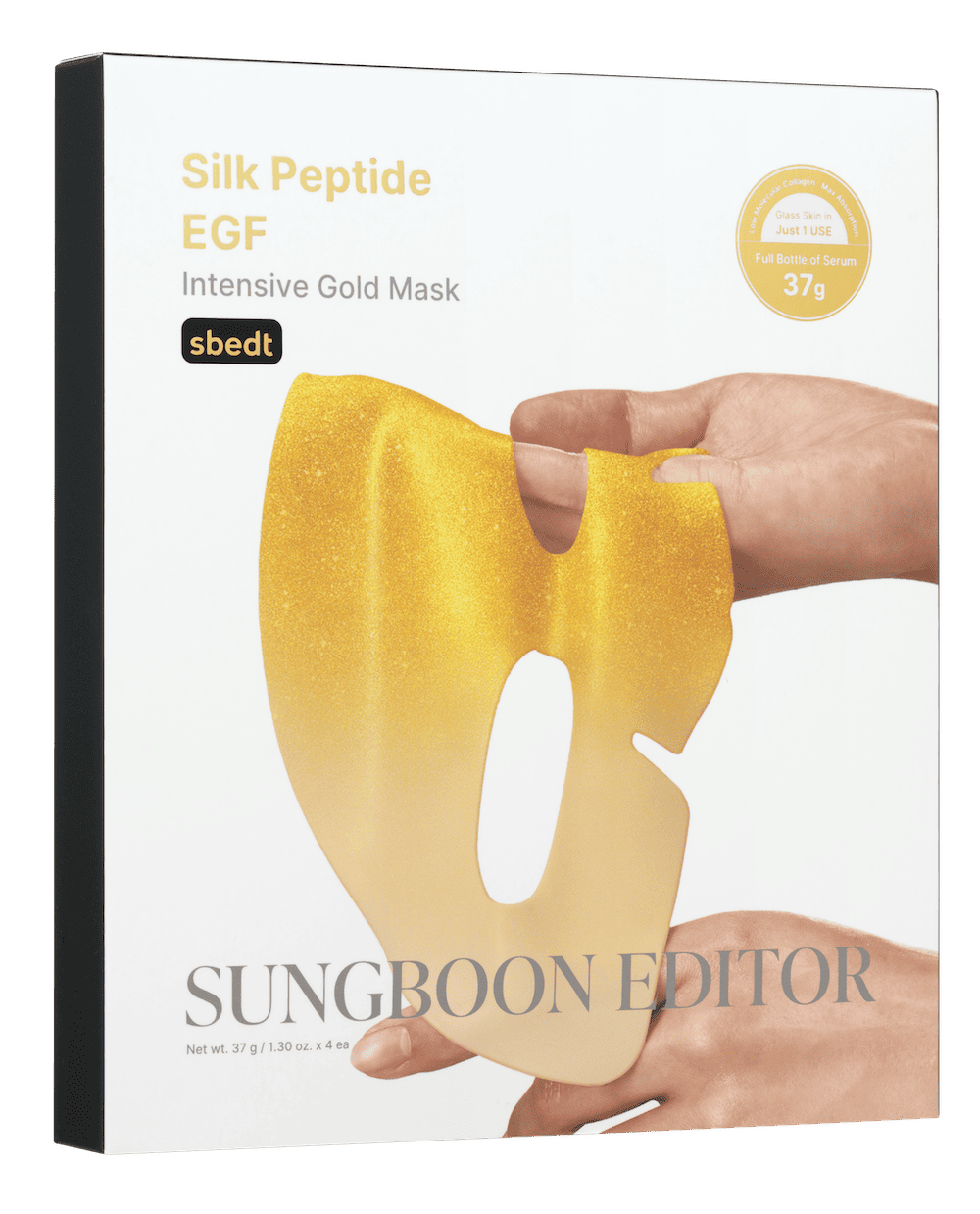 [SUNGBOON EDITOR]Silk Peptide EGF Intensive Gold Mask 37g*4ea