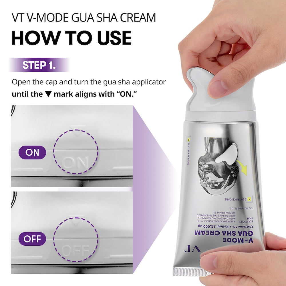 [VT Cosmetics] V-Mode Gua Sha Cream 120ml