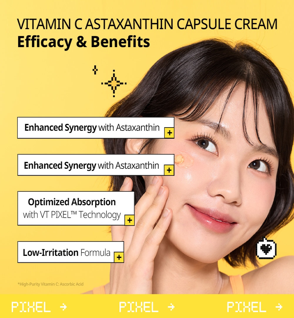 [VT Cosmetics] Vitamin C Astaxanthin Capsule Cream 50ml
