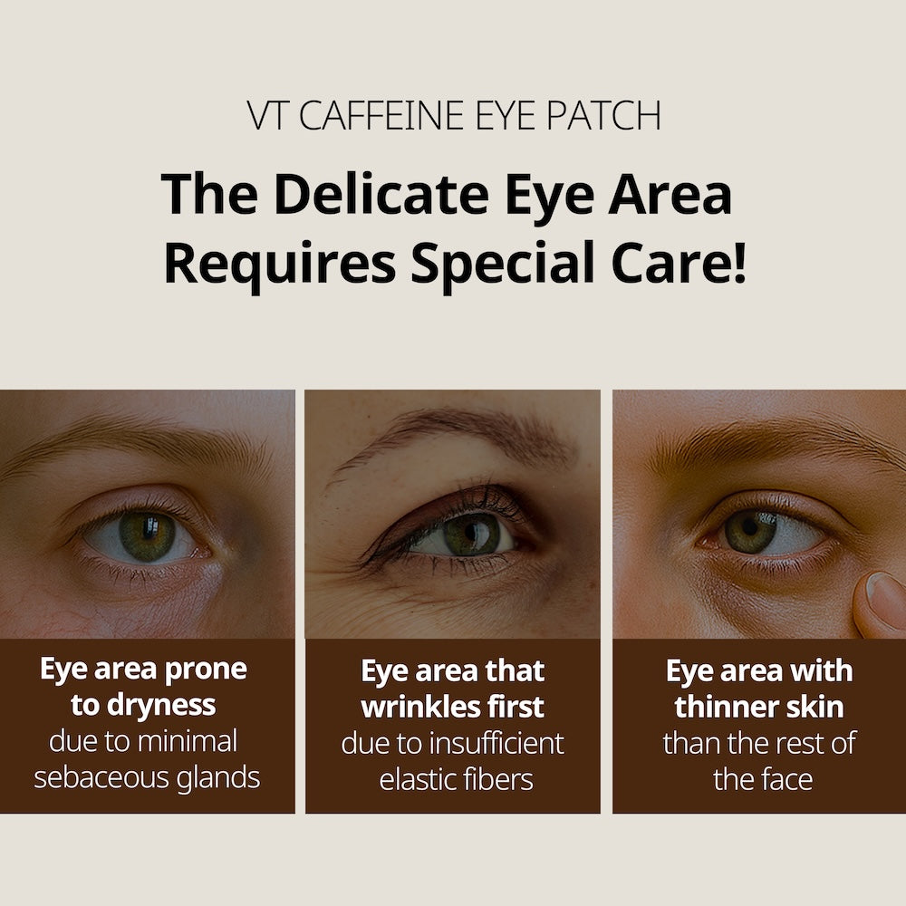 [VT Cosmetics] CAFFEINE Eye Patch 110ml*60ea