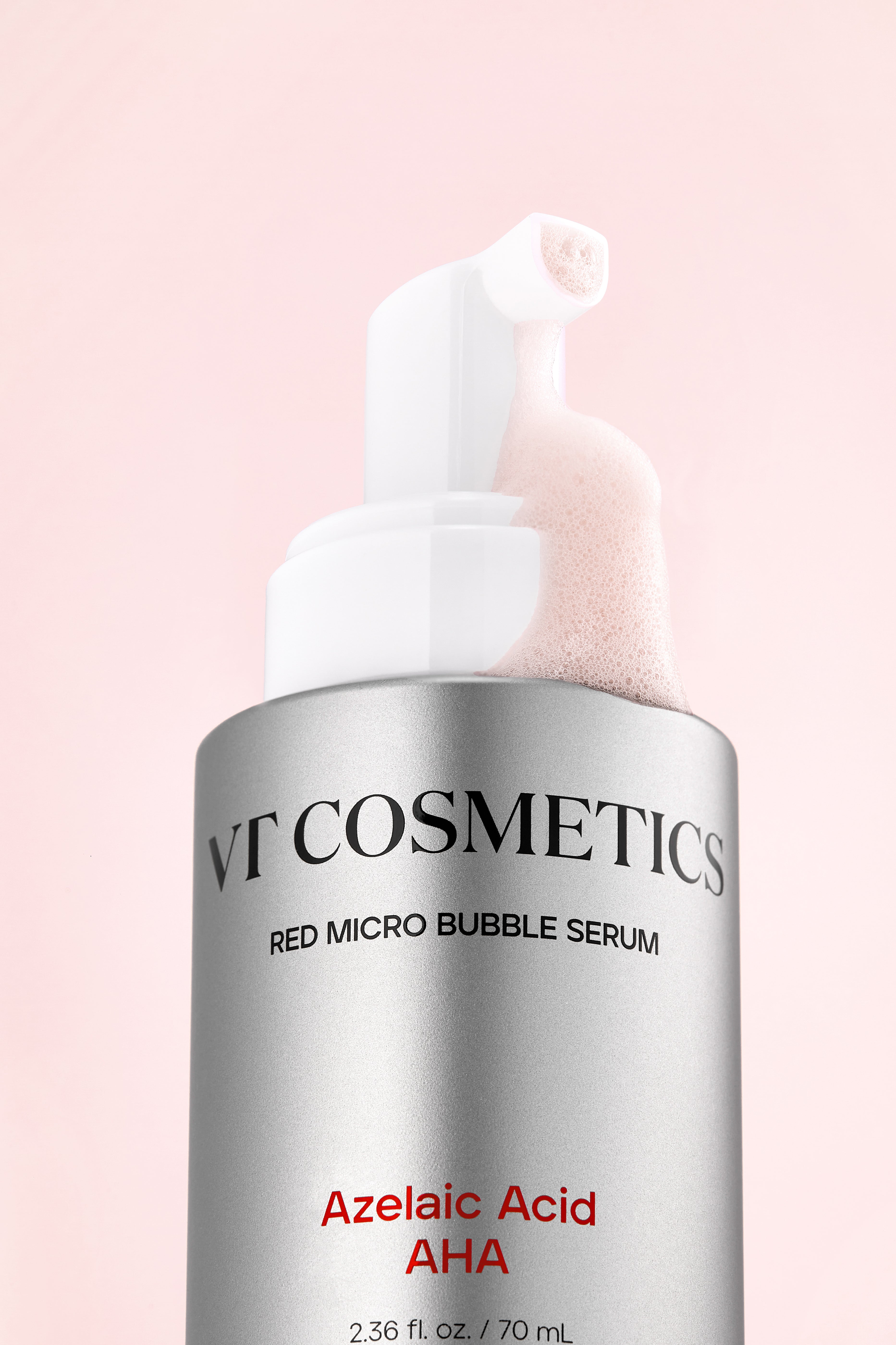 [VT Cosmetics] AZ AHA Red Micro Bubble Serum 70ml