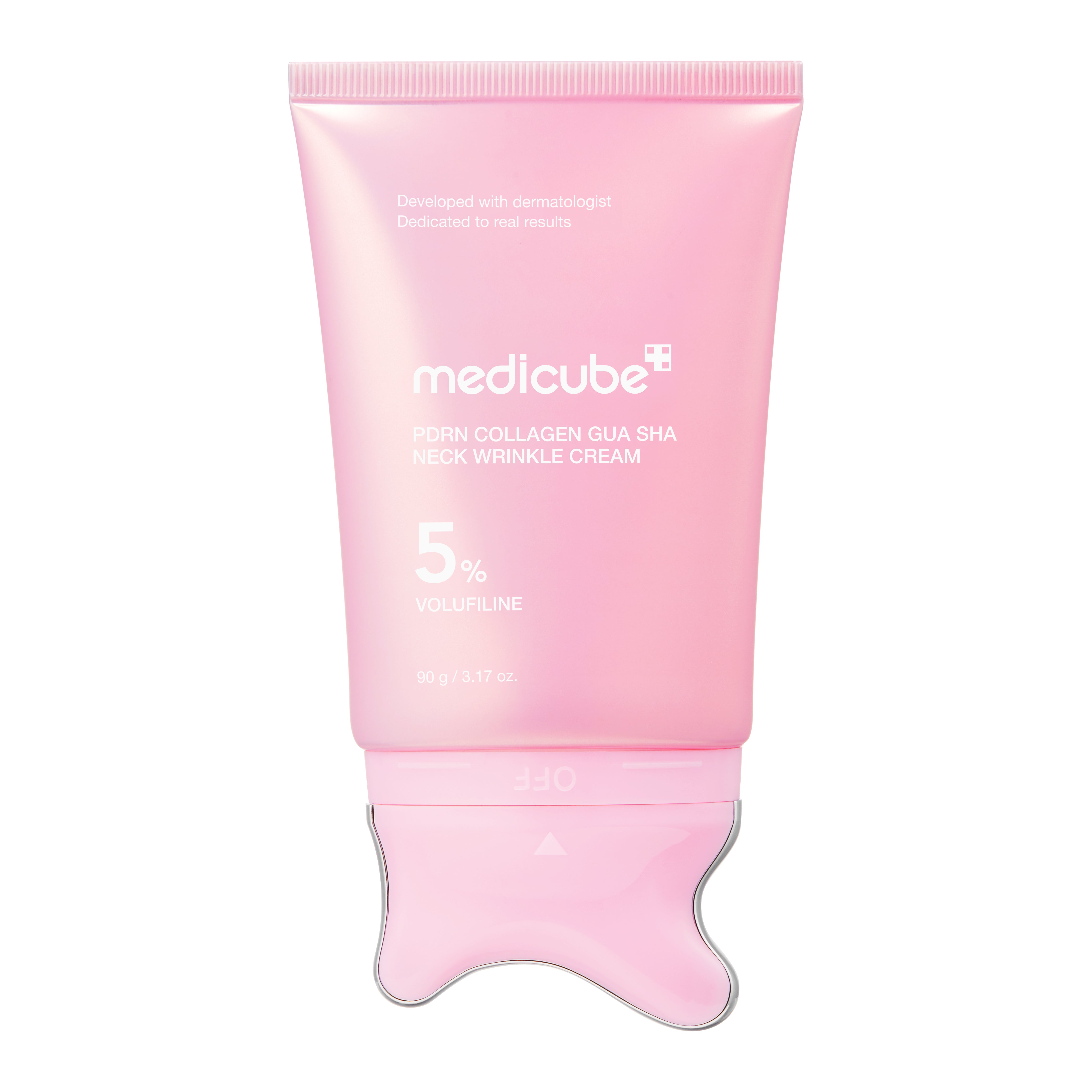 [Medicube] PDRN Collagen Gua Sha Neck Wrinkle Cream 90ml