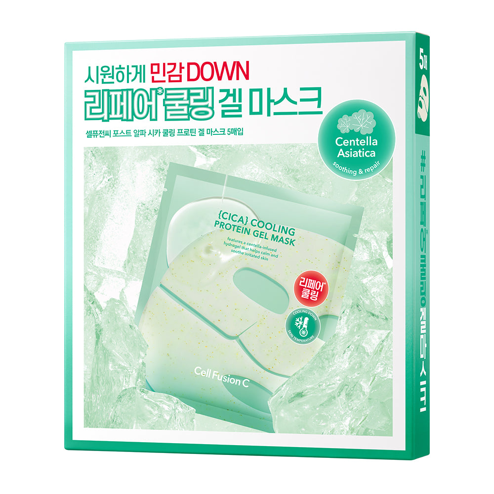[CellFusionC] Cica Cooling Protein Gel Mask 35g*5ea