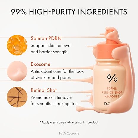 [Dr.Ceuracle] PDRN & Retinol Shot Ampoule 30ml