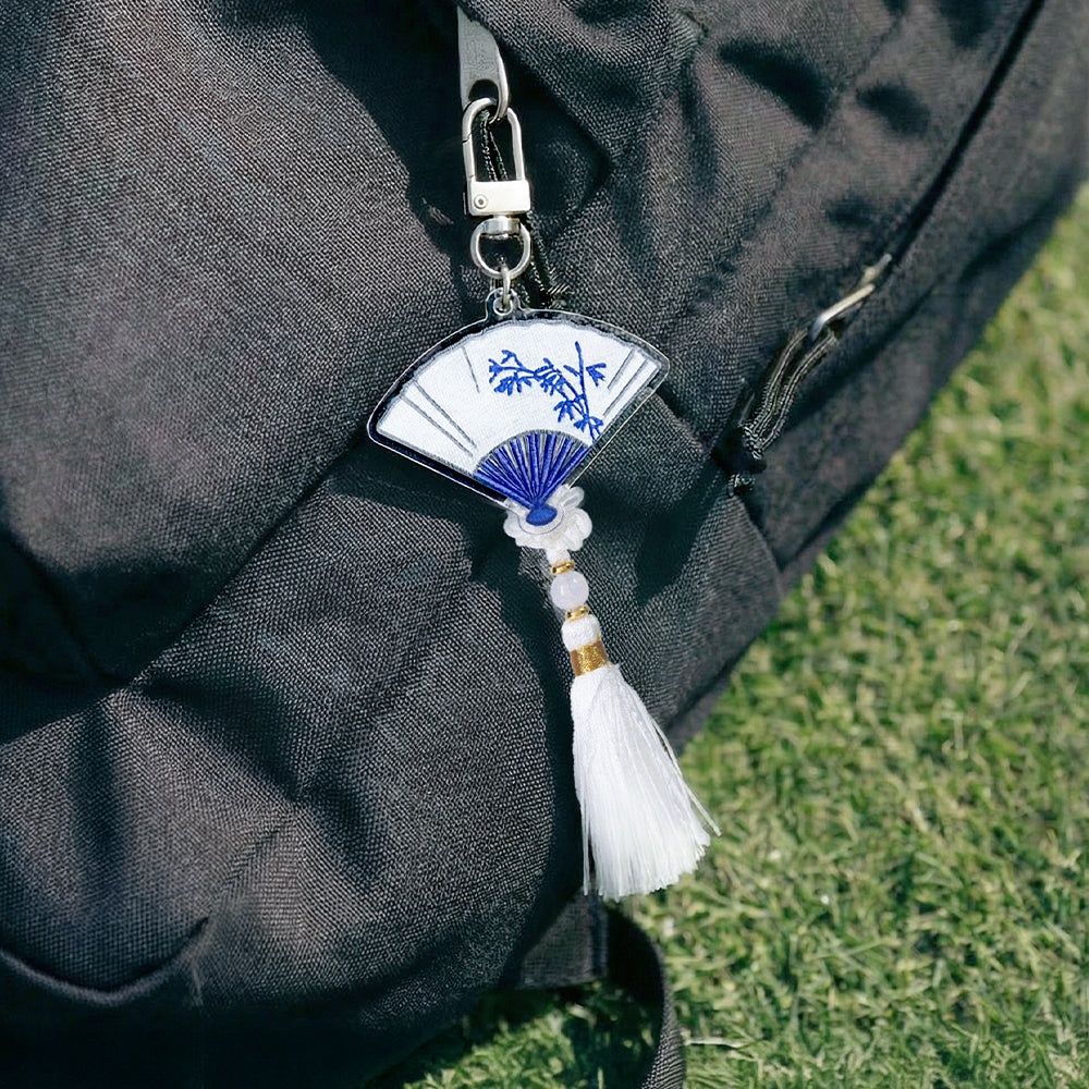 [PyunkangYul] K-Object Keyring Hanji Fan