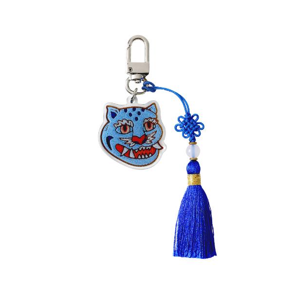 [PyunkangYul] K-Object Keyring Indigo Tiger