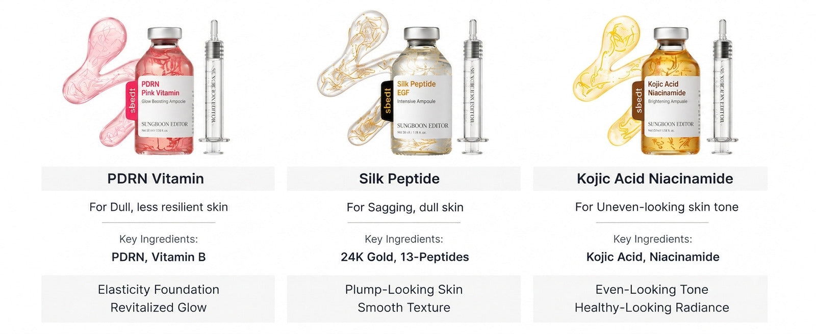 [SUNGBOON EDITOR] PDRN Pink Vitamin Glow Boosting Ampoule 35ml
