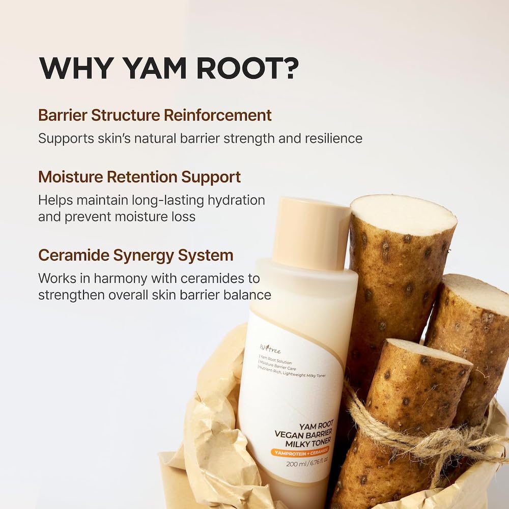 [Isntree] Yam Root Vegan Barrier Milk Toner 200ml