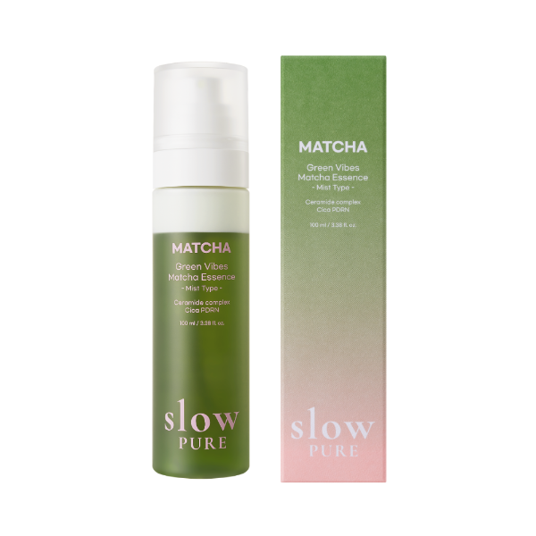 [slowpure] Green Vibes Matcha Essence (Mist Type) 100ml