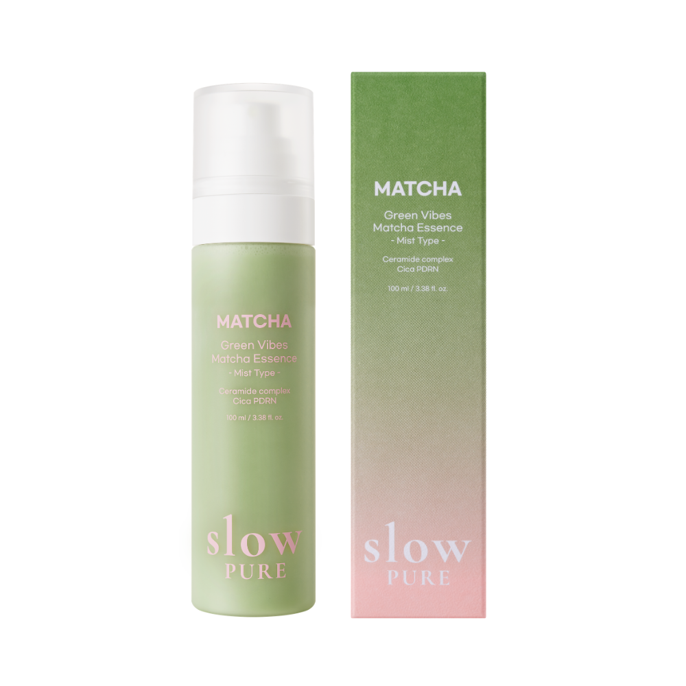 [slowpure] Green Vibes Matcha Essence (Mist Type) 100ml