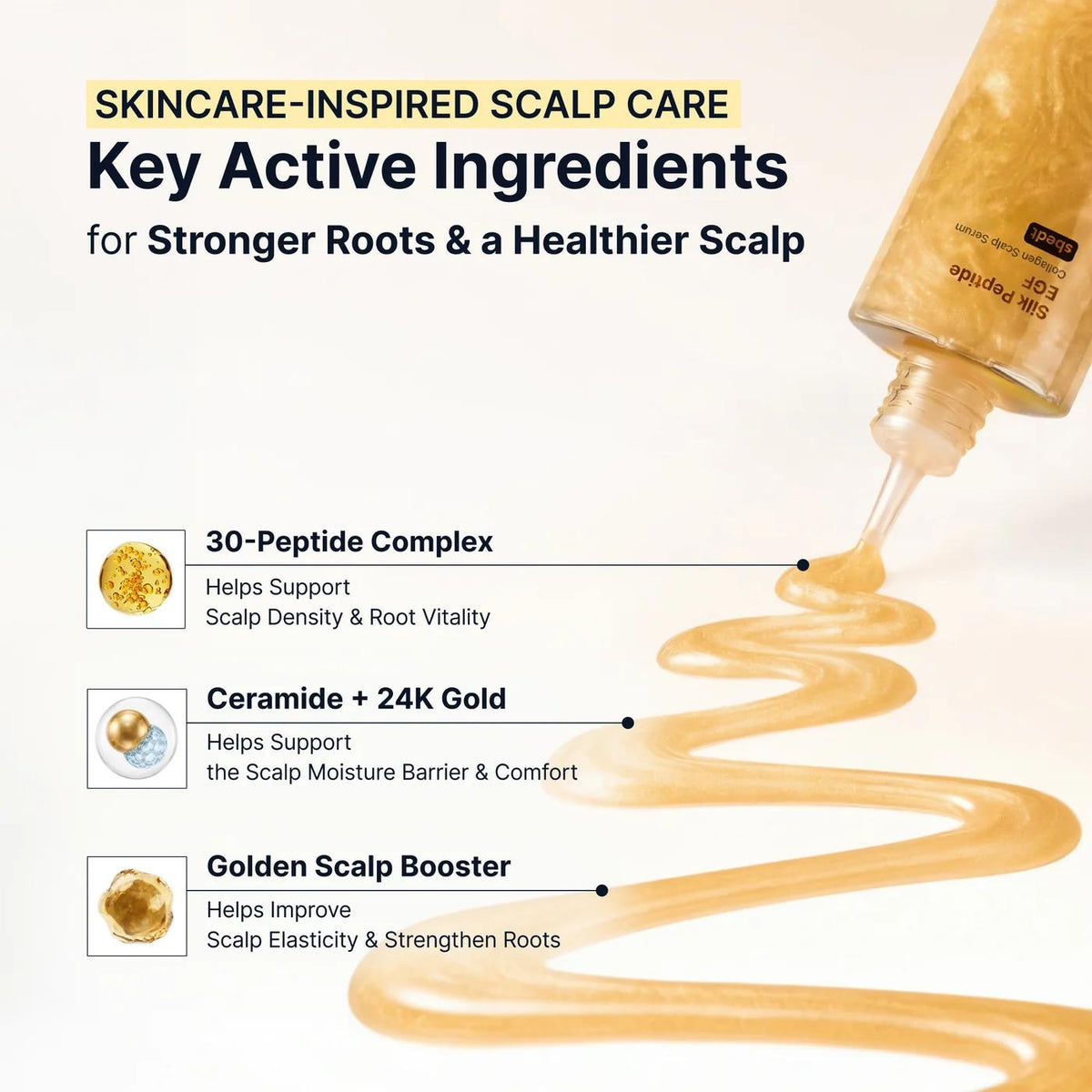 [SUNGBOON EDITOR] Silk Peptide EGF Collagen Scalp Serum 75ml