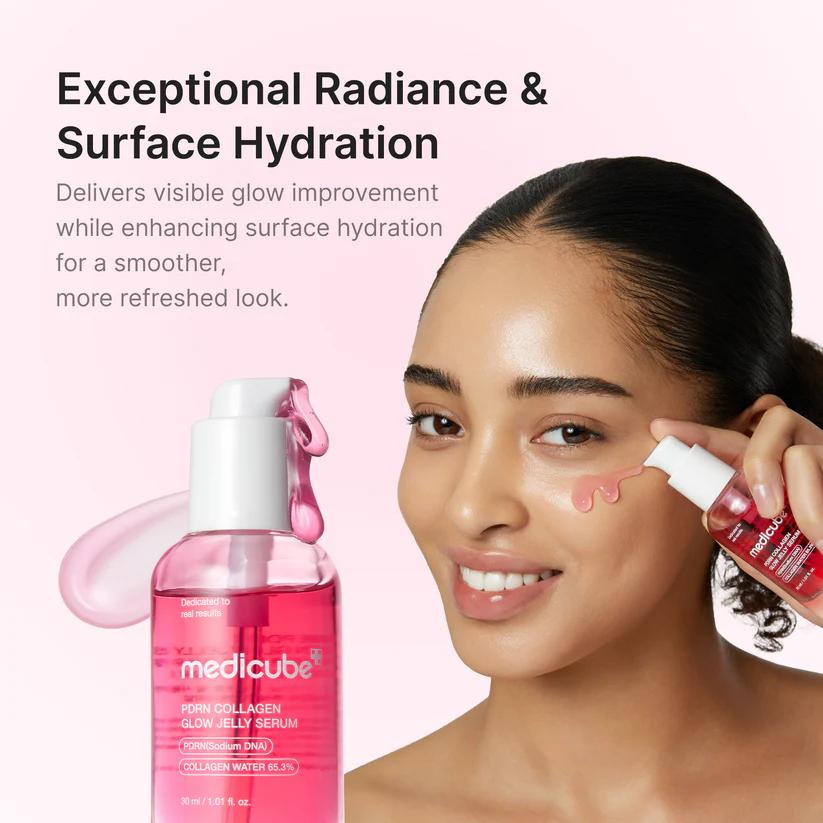 [Medicube] PDRN Collagen Glow Jelly Serum 30ml