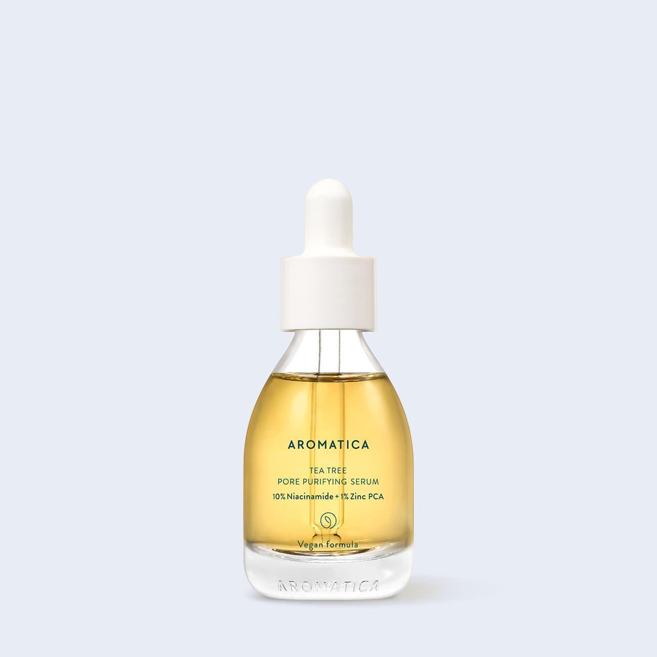 [Aromatica] Tea tree Pore Purifying Serum 30ml - KBeauti