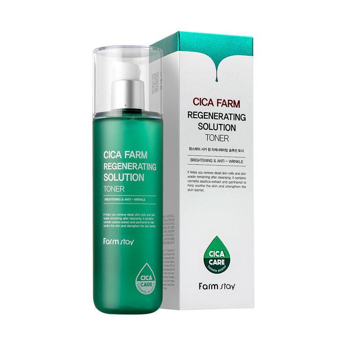 [Farmstay] Cica Farm Regenerating Solution Toner 200ml - KBeauti