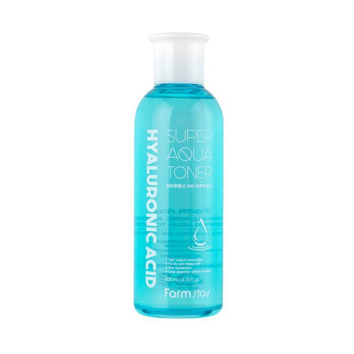 [Farmstay] Hyaluronic Acid Super Aqua Toner 200ml - KBeauti