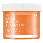 [NeoGen] DERMALOGY CARROT DEEP CLEAR OIL PAD 150ML (60 PADS) - KBeauti